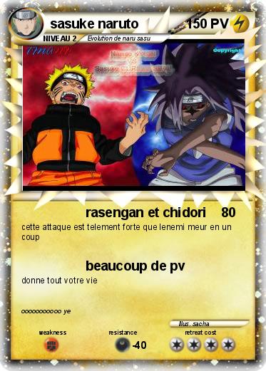 Pokemon sasuke naruto