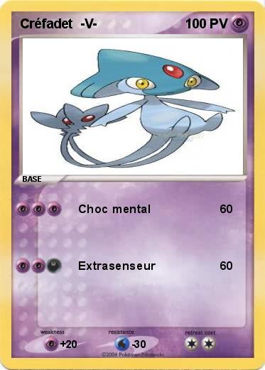 Pokemon Créfadet  -V-