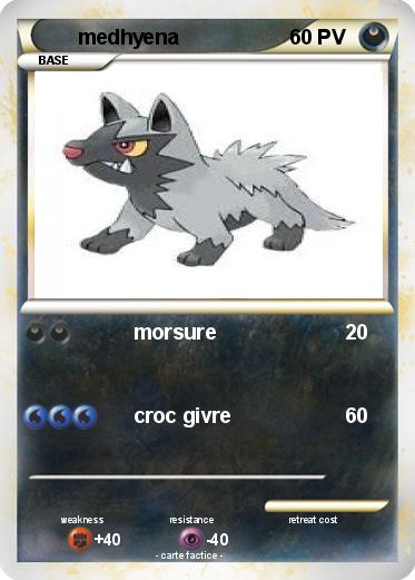 Pokemon medhyena