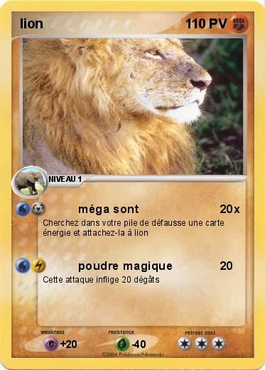 Pokemon lion