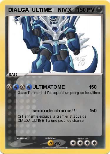 Pokemon DIALGA  ULTIME    NIV.X
