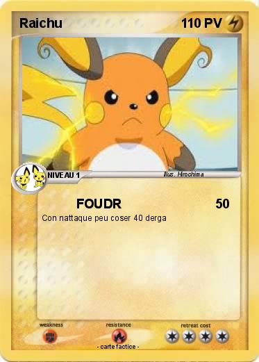 Pokemon Raichu