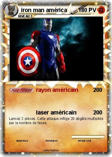 Pokemon iron man américa
