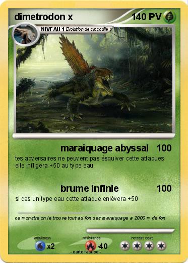 Pokemon dimetrodon x