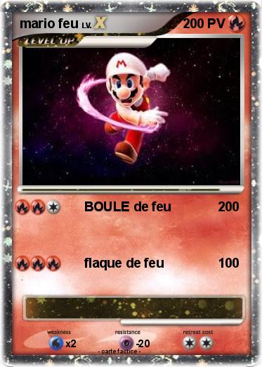 Pokemon mario feu