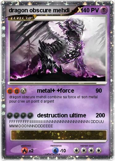 Pokemon dragon obscure mehdi