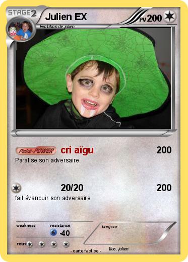 Pokemon Julien EX