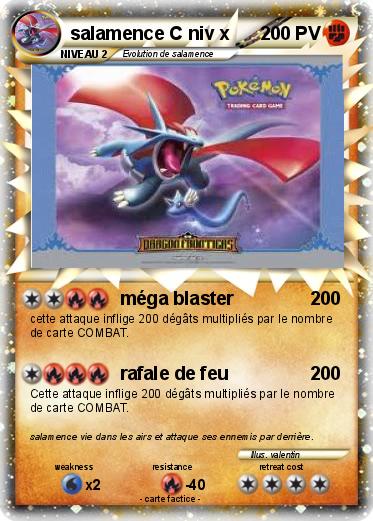 Pokemon salamence C niv x