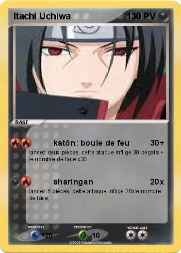 Pokemon Itachi Uchiwa