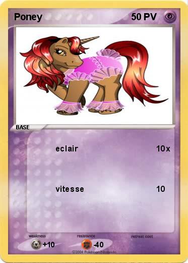 Pokemon Poney