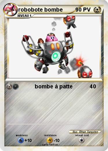 Pokemon robobote bombe