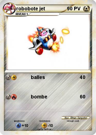 Pokemon robobote jet