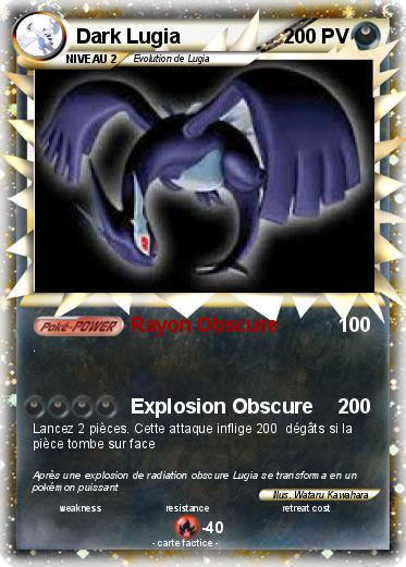 Pokemon Dark Lugia