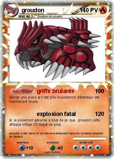 Pokemon groudon
