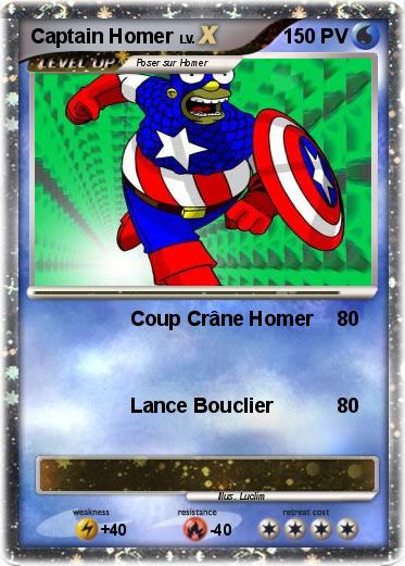 Pokemon Captain Homer