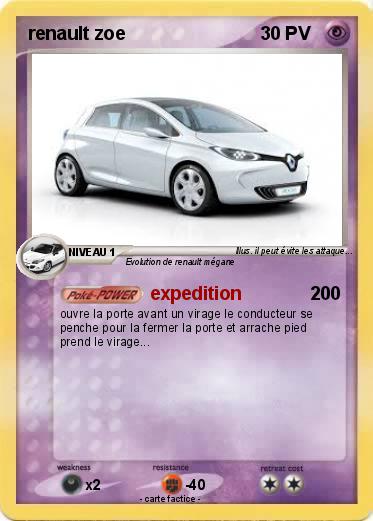 Pokemon renault zoe