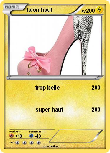 Pokemon talon haut