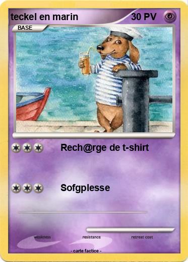 Pokemon teckel en marin