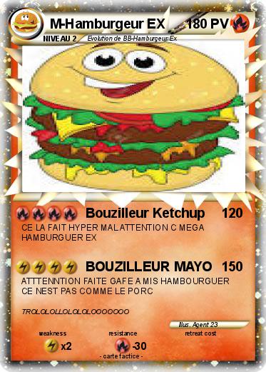 Pokemon M-Hamburgeur EX