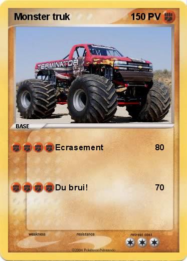 Pokemon Monster truk