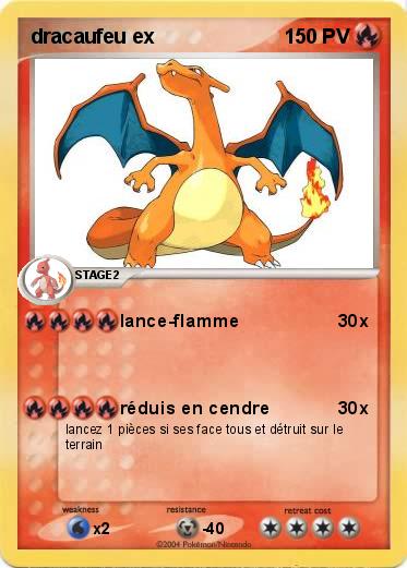 Pokemon dracaufeu ex