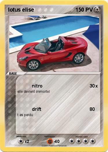 Pokemon lotus elise
