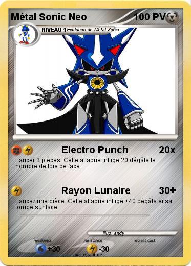Pokemon Métal Sonic Neo