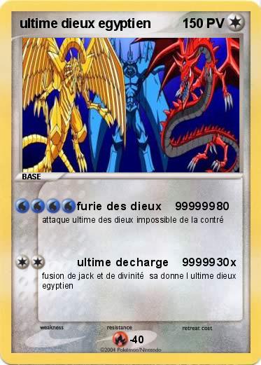 Pokemon ultime dieux egyptien       