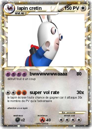 Pokemon lapin cretin