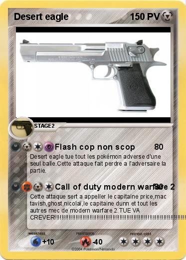 Pokemon Desert eagle