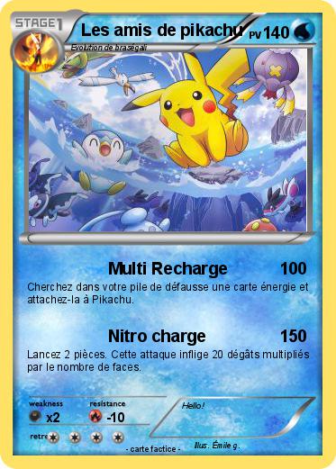 Pokemon Les amis de pikachu