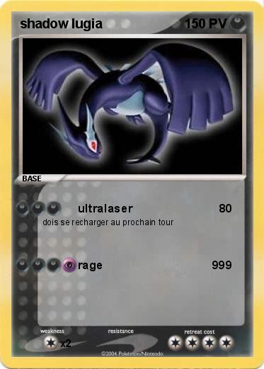 Pokemon shadow lugia