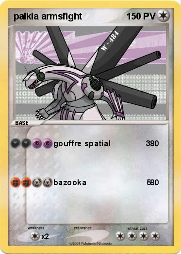 Pokemon palkia armsfight