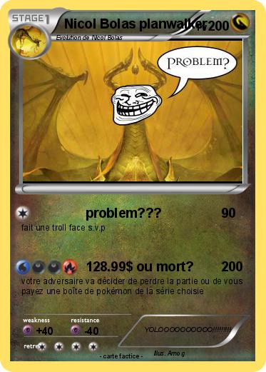 Pokemon Nicol Bolas planwalker