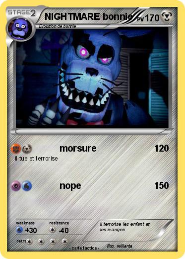 Pokemon NIGHTMARE bonnie