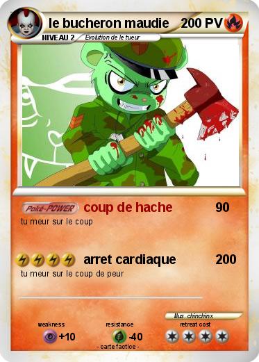 Pokemon le bucheron maudie