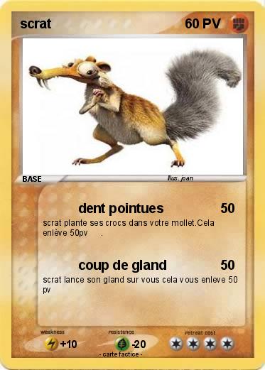 Pokemon scrat