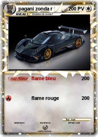 Pokemon pagani zonda r