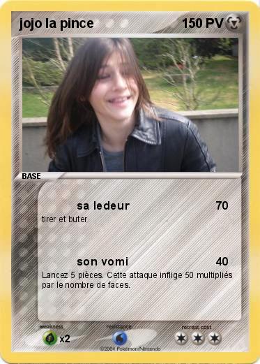 Pokemon jojo la pince