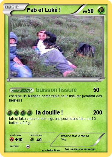 Pokemon Fab et Luké !