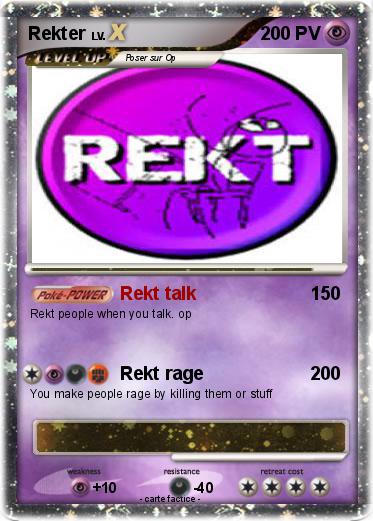 Pokemon Rekter