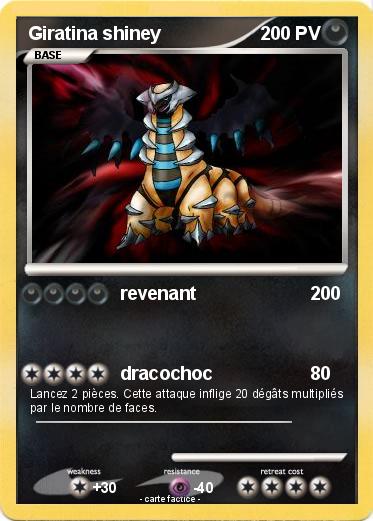 Pokemon Giratina shiney