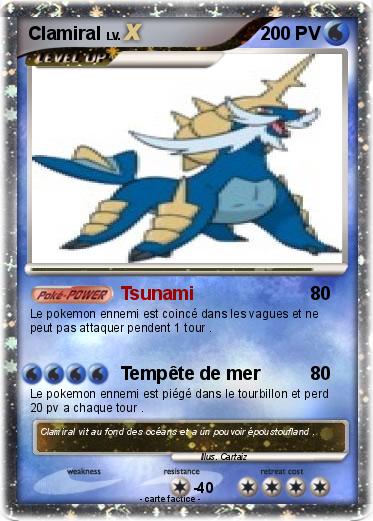 Pokemon Clamiral