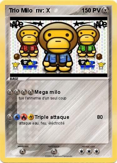 Pokemon Trio Milo  nv: X