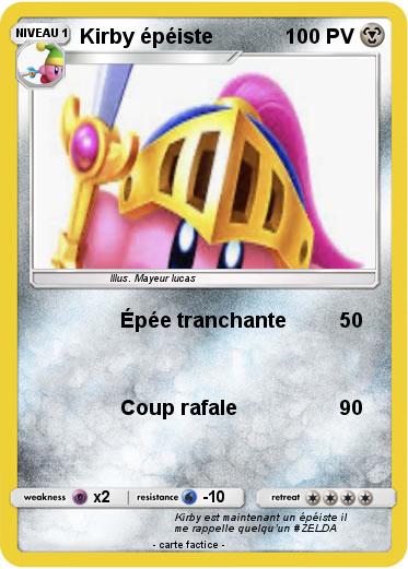 Pokemon Kirby épéiste