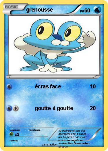 Pokemon grenousse
