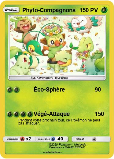 Pokemon Phyto-Compagnons