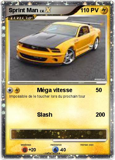 Pokemon Sprint Man