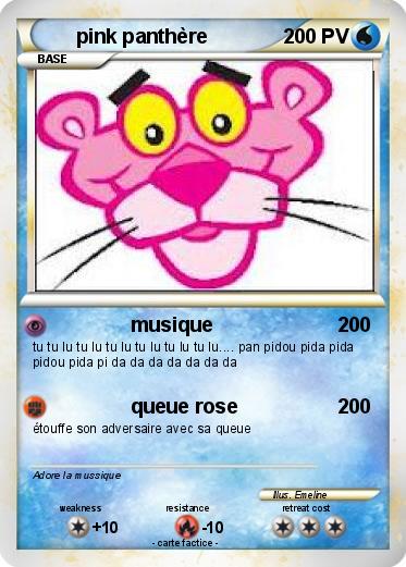Pokemon pink panthère