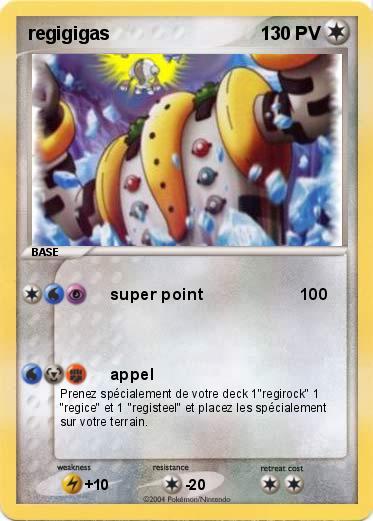 Pokemon regigigas